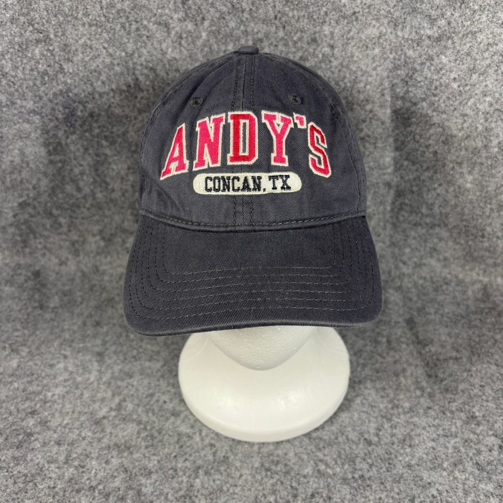Attitude 101 Unisex Andys Concan TX Hat OSFA Gray Cotton Souvenir Baseball Cap